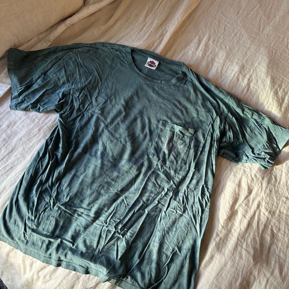 Vintage Distressed Harley-Davidson Short Sleeve Tee